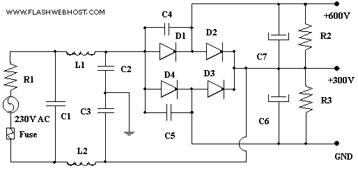 600V Power Supply