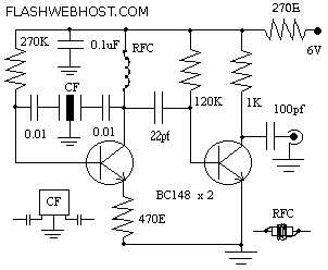 Ceramic Filter Beat Frequency Oscillator